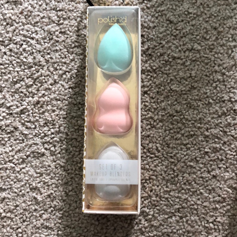 Set of Three NWT Polished Beauty Blenders